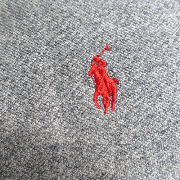 Polo Ralph Lauren Polo Shirt 4XB Gray Heather Solid - Picture 4 of 7